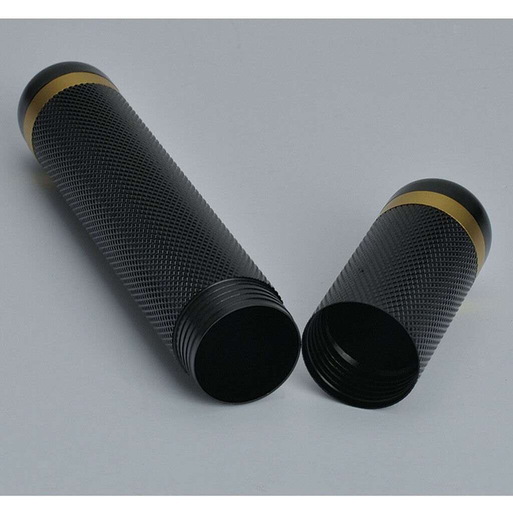 1x Cigar Tube Classic Aluminum Travel Humidor Cigar Case Storage Black