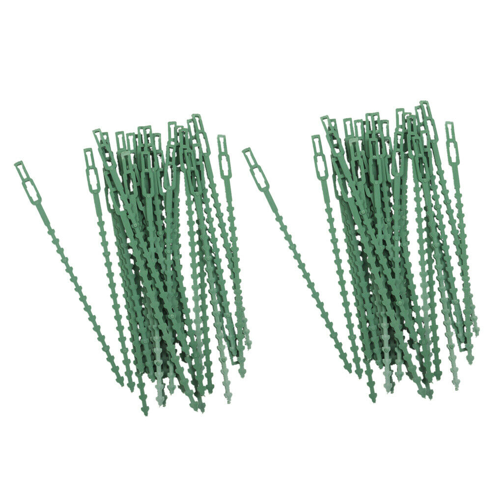 60pcs 16.5cm Plastic Cable Ties Gardening