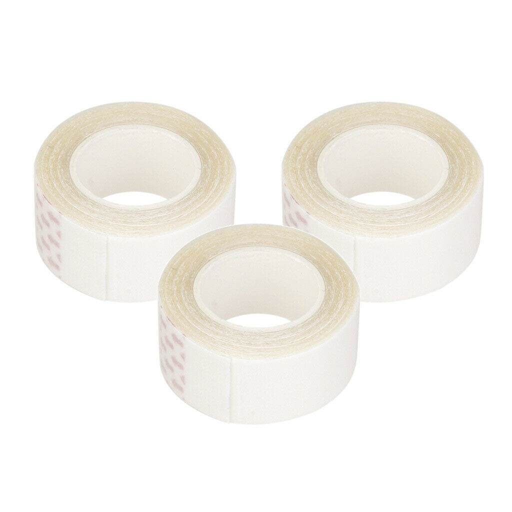 3 Pieces Invisible Wig Tape Hair Extension Hair Weft Hairpiece Tapes 300cm