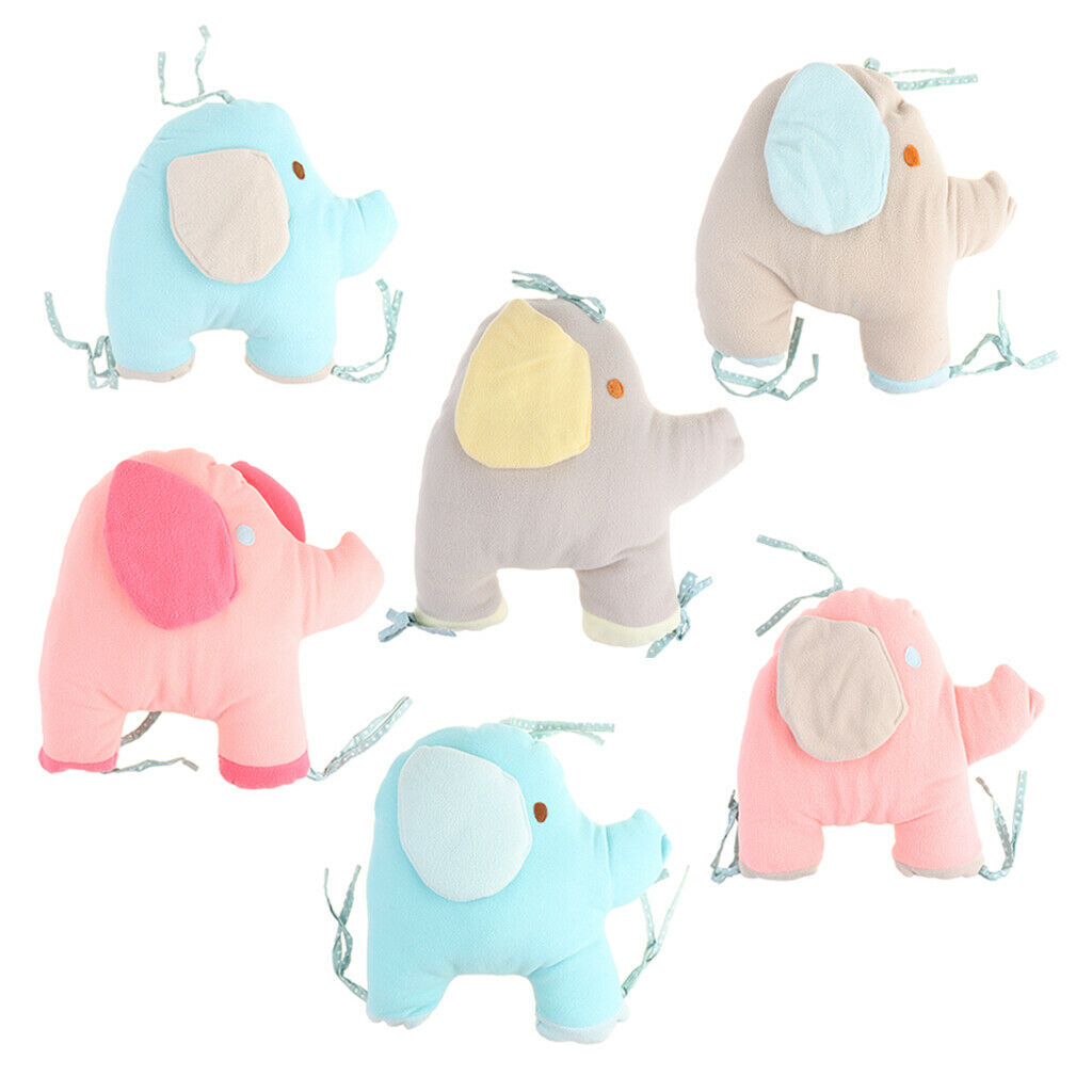 Baby Crib Bumpers, Breathable Nursery Bumper Pads 6 Pieces, Bed Protector Sofa
