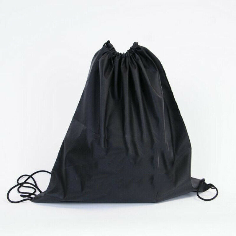 Universal Motorcycle Mountain Bike Helmet Lid Protect Bag Black Draw Helmets Bag