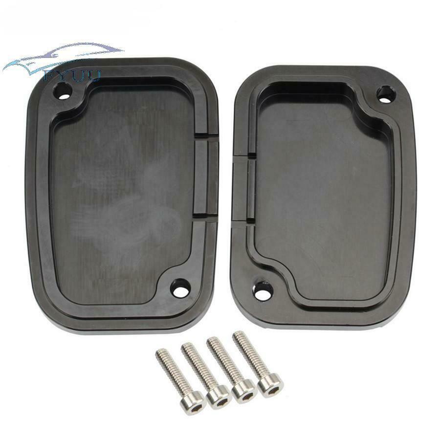 Cut Brake Master Cylinder Front Cover For Motor Touring Street Glide V-Rod CNC