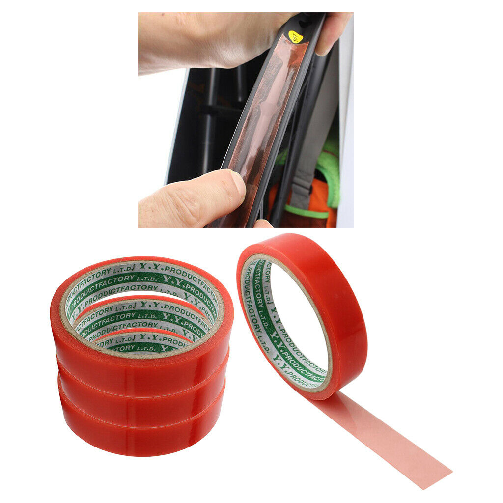 4 Pieces of Double-sided Adhesive Length 5 M Width 2 Cm Tubular Rim Tape