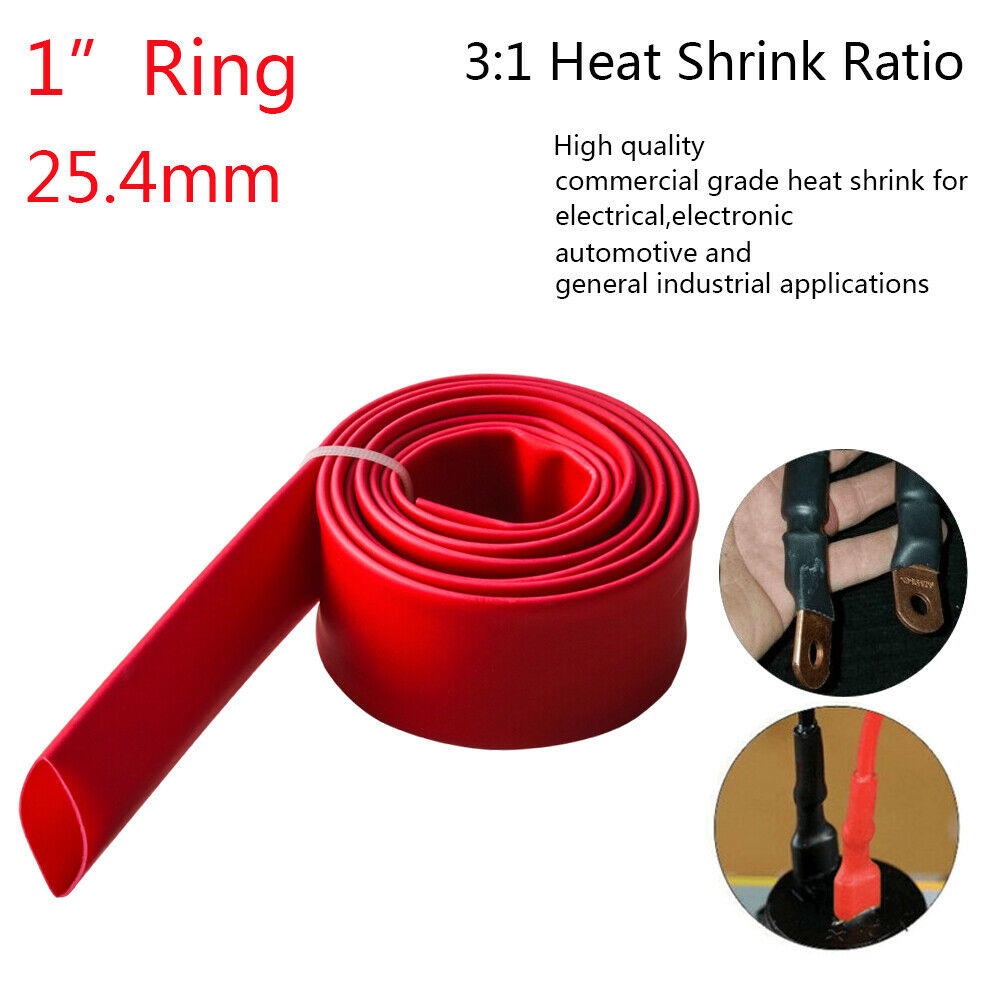 3:1 Waterproof Heat Shrink Tubing 1" Marine Grade Wire Adhesive Lined Assorted