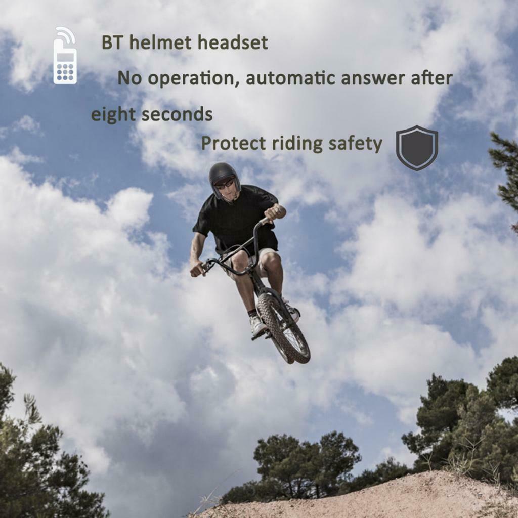 Bluetooth5.0 Helmet Headset Speaker Accessory Motorcycle Intercom Interphone