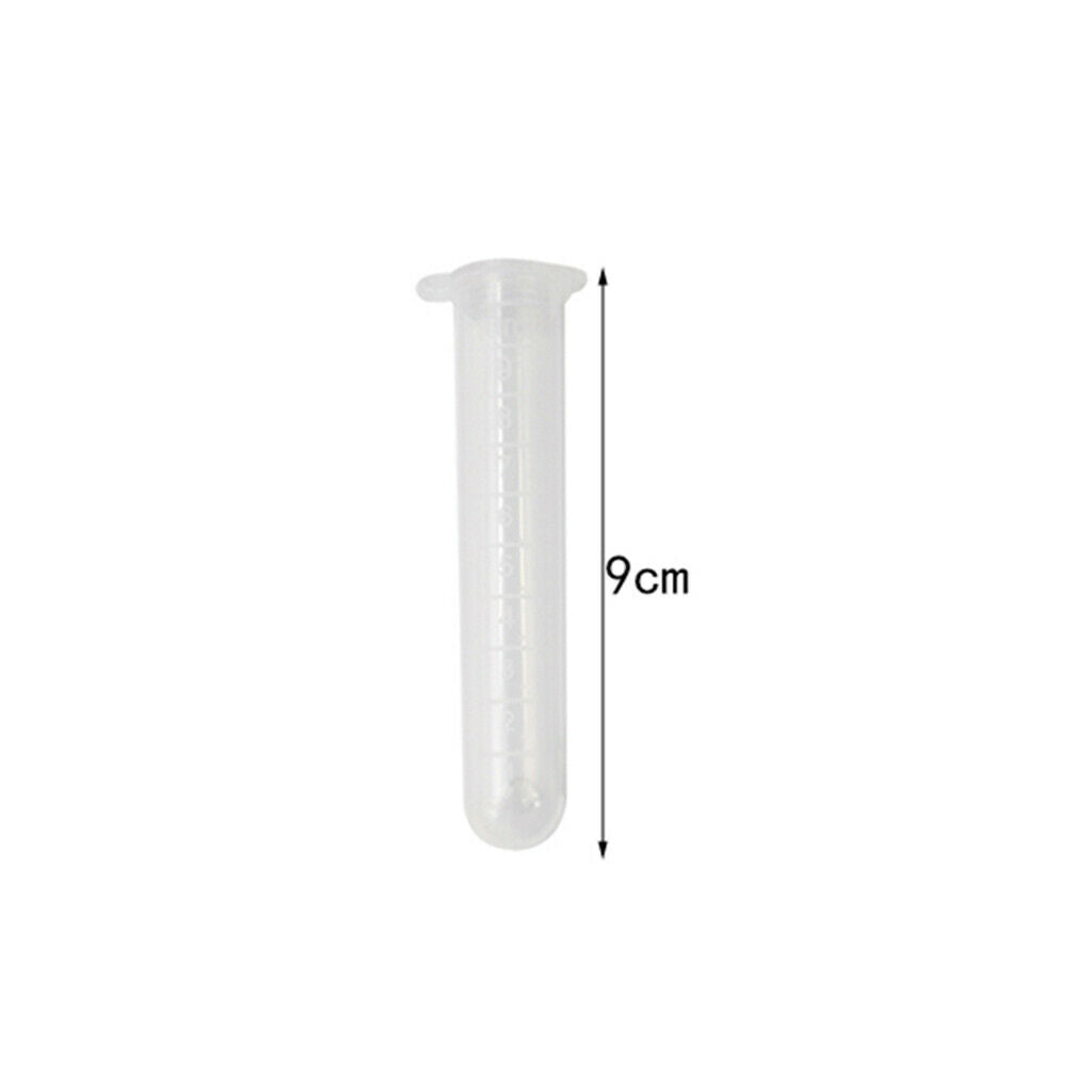 10 Pieces Clear Plastic Sewing Needles Case Storage Tube Sewing Supplies