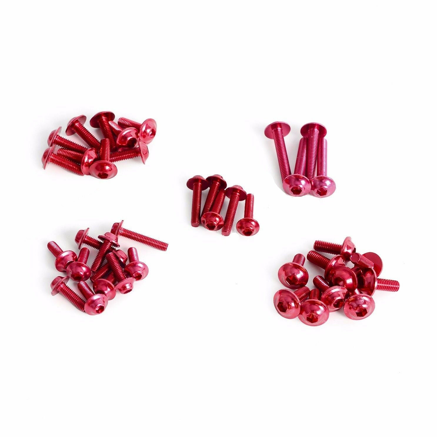 223Pcs Motorcycle Mixed Bolts Rivets Nuts Fairing Bolt Windscreen Fasteners Kit
