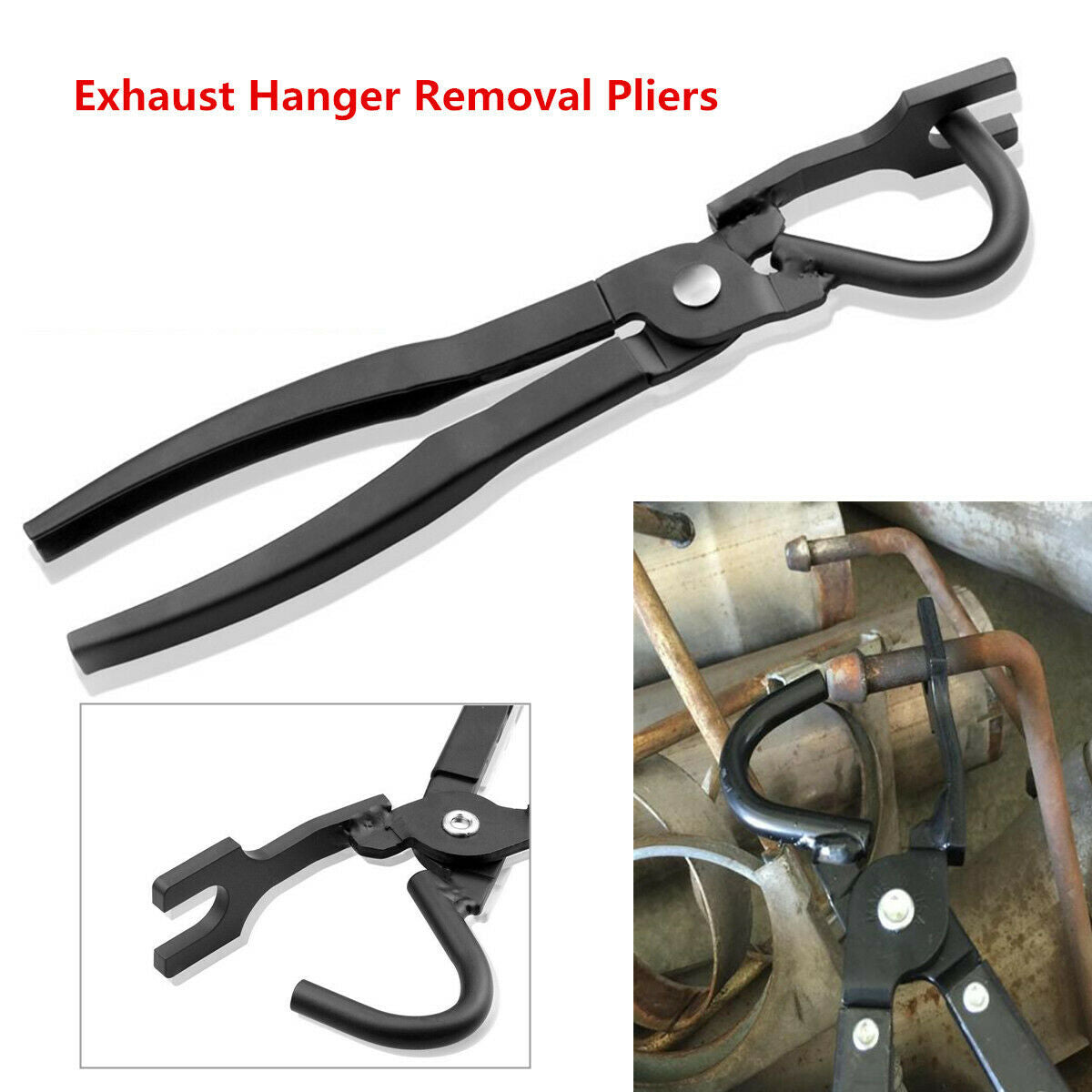 1x Car Exhaust Hanger Removal Pliers Rubber Support Grommet Remover Repair Tool