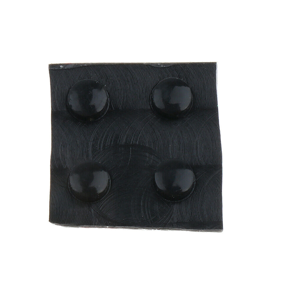 8 Pieces Replacement Rubber Feet Screw Cover for   3DS LL XL - Black