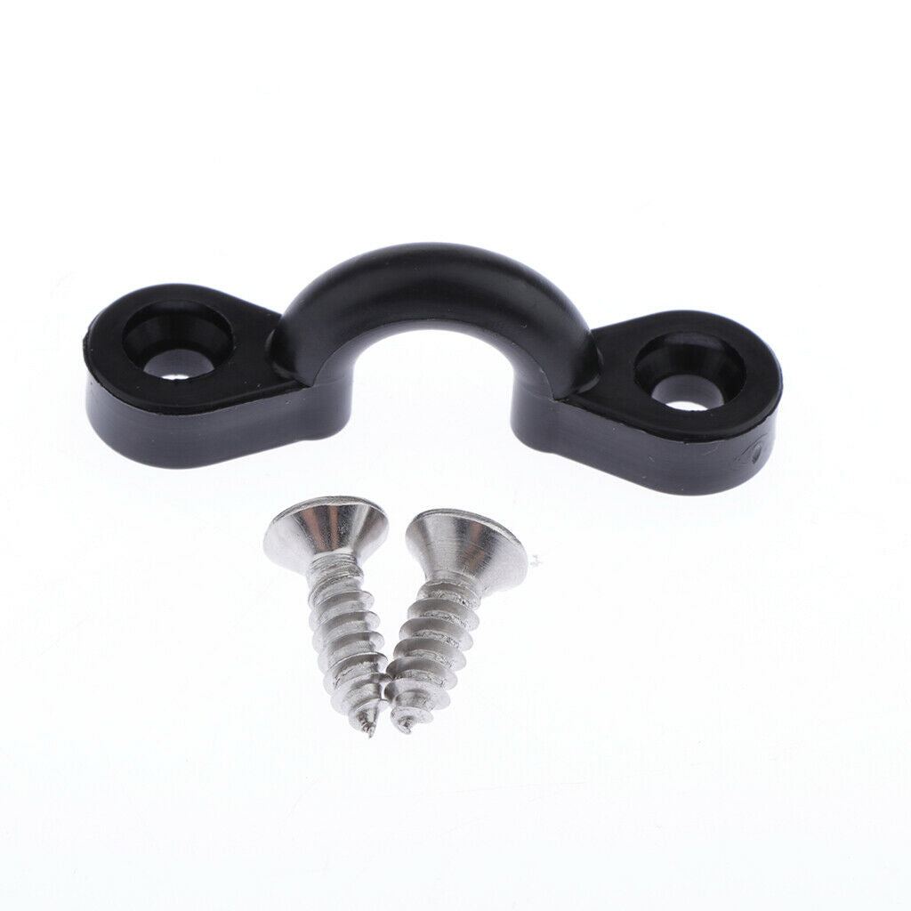 Kayak Bungee Cord Paddle Fishing Rod Holder with Double End Hook Accessories
