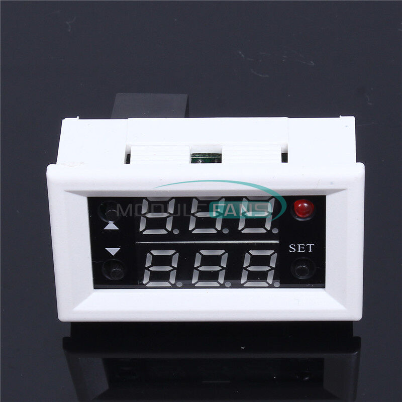 Minimum Delay Relay Module Dual LED Display Timing Cycle 18 Combinations  12V