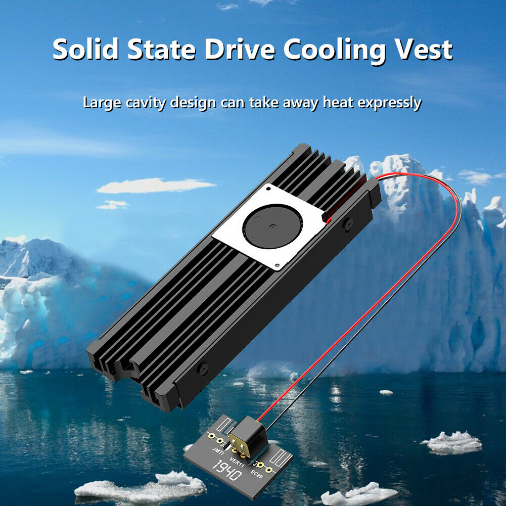 M.2 SSD Heatsink Cooler NVME 2230 2242 NGFF Solid State Hard Disk Radiator Pads