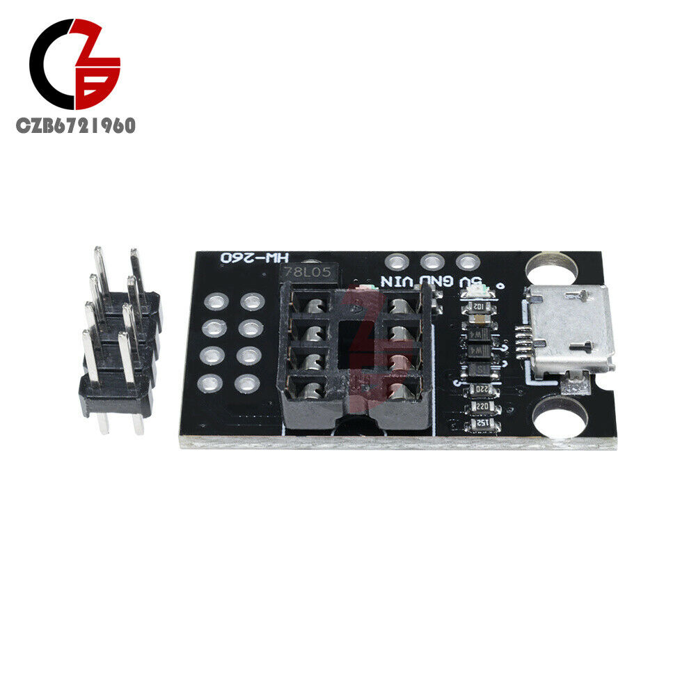 2Pcs Fit For ATtiny13A/ATtiny25/ATtiny85/ATtiny45 Development Programmer Board