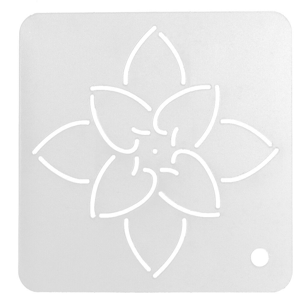 2Pcs Plastic Acrylic Stencil Quilting Template Quilt Tool Patchwork Painting