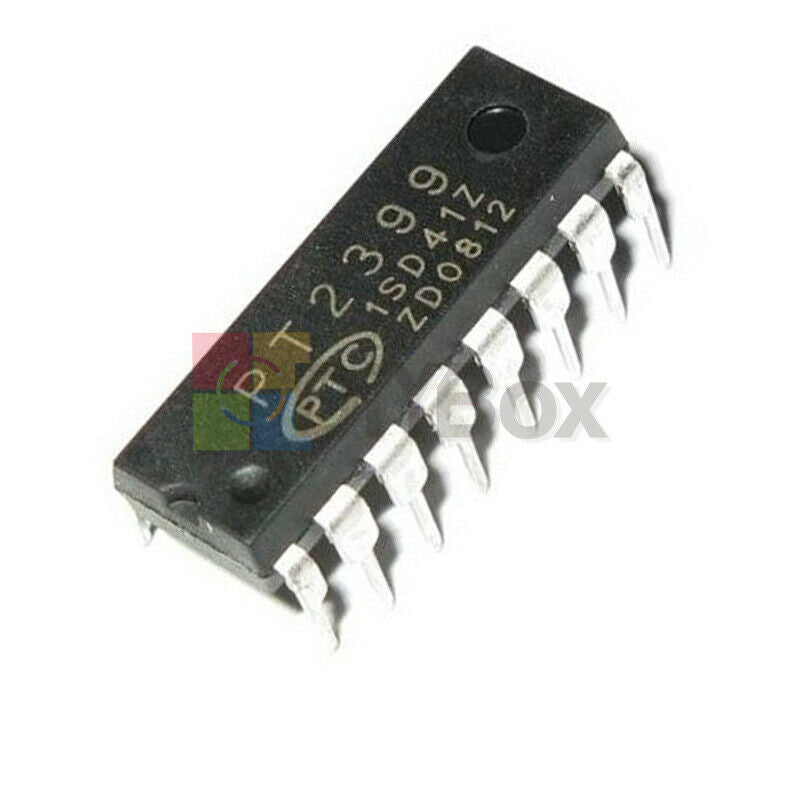 10Pcs PT2399 DIP-16 Audio Digital Reverb Processing Circuit Chip TOP