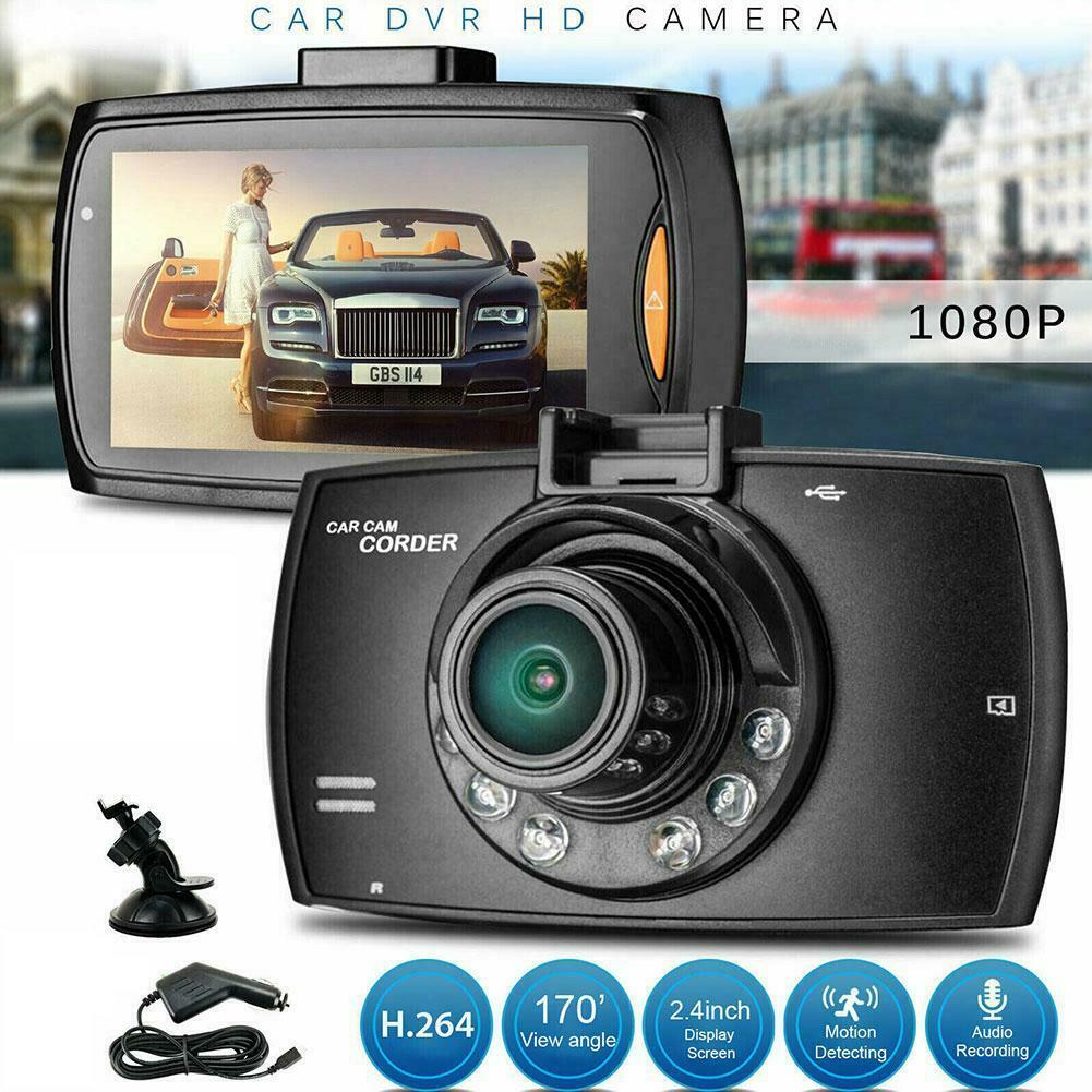 1080P HD Car DVR Dash Vehicle Cameras Video Recorder Cams Night Vision G-Sensors