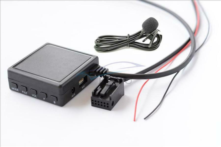 1 Set Car Stereo AUX-IN Audio Bluetooth Auxiliary Cable Adapter For BMW Series