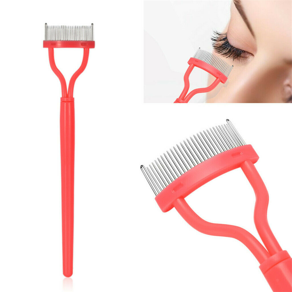 Professional Lash Comb Mascara Applicator Guide Eyelash Cosmetic Brush Tool