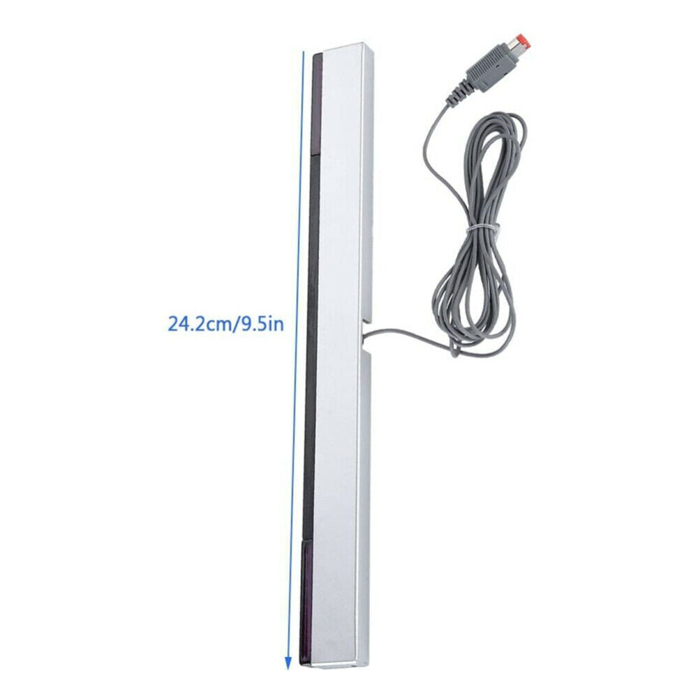 Wired Sensor Bar, Wired Infrared IR Signal Ray Sensor Bar, Wii and Wii U Console