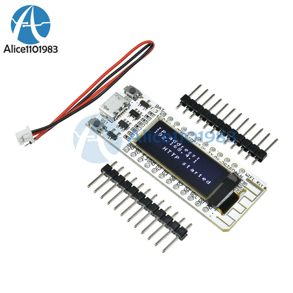 ESP8266 WIFI Chip 0.91" Inch OLED Display Development Board NodeMcu For Arduino