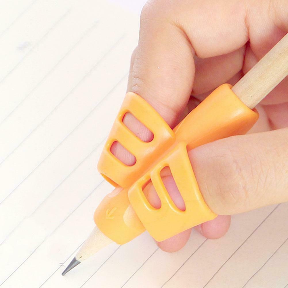 3pcs Kids Writing Pencil Holder Learning Pen Aid Grip Posture Correction Tool