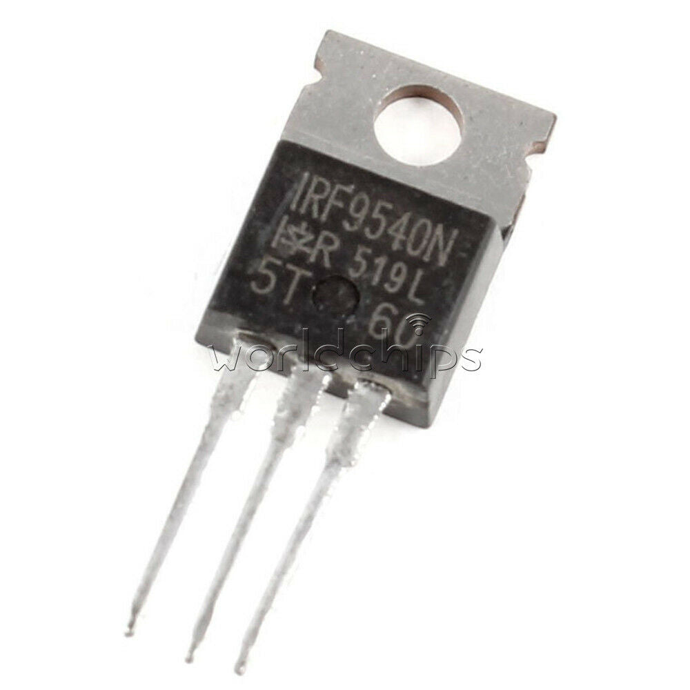 10Pcs IRF9540 IRF9540N Power MOSFET P-Channel 23A 100V