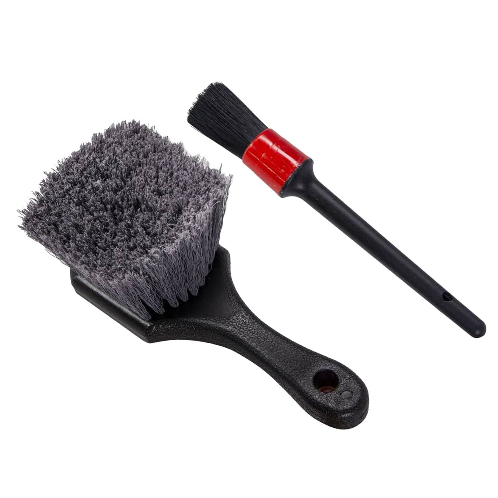 2PCS Car Detailing Brush Kit Vehicle Automobile for Clean Brush Car Care