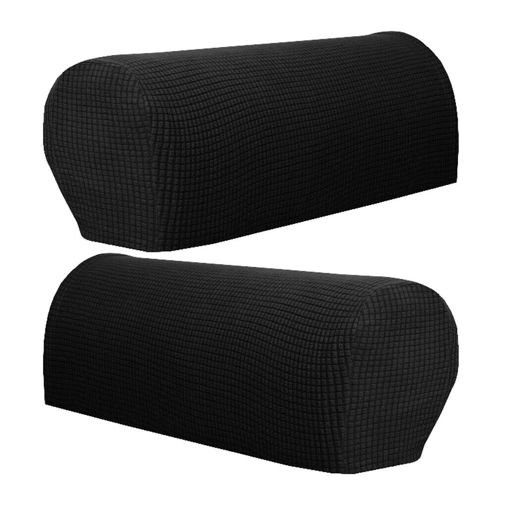 1 Pair Stretch Armrest Covers Couch Slipcovers Comfortable Anti-Stain Furniture