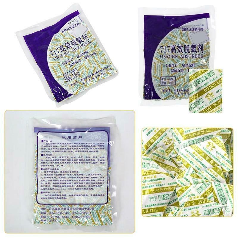 300 Small Bags Deoxidant 30CC Oxygen Absorber for Mooncake Long Term Food Grade