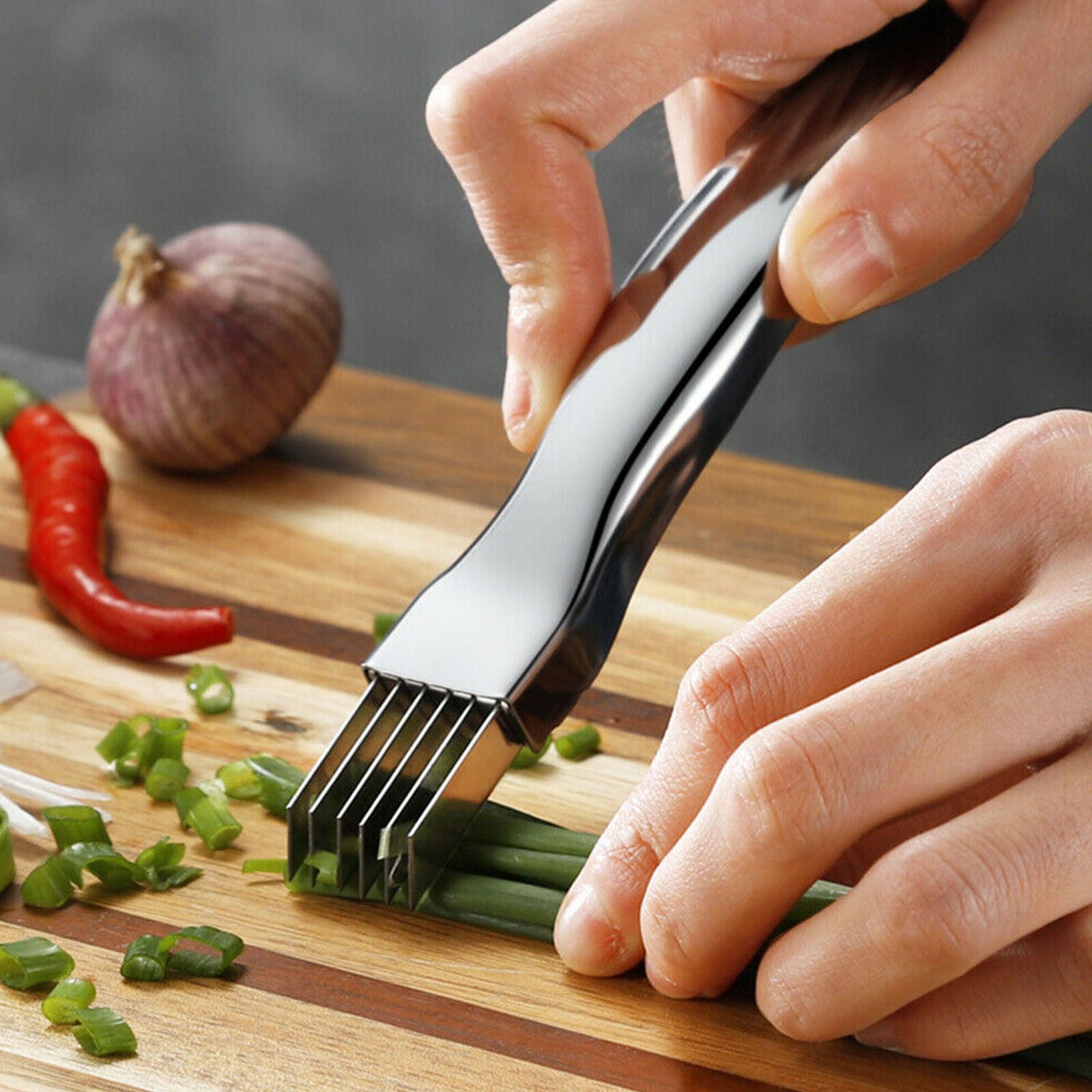 Vegetable Fruit Onion Cutter Slicer Peeler Chopper Shredder Kitchen Gadget Tool