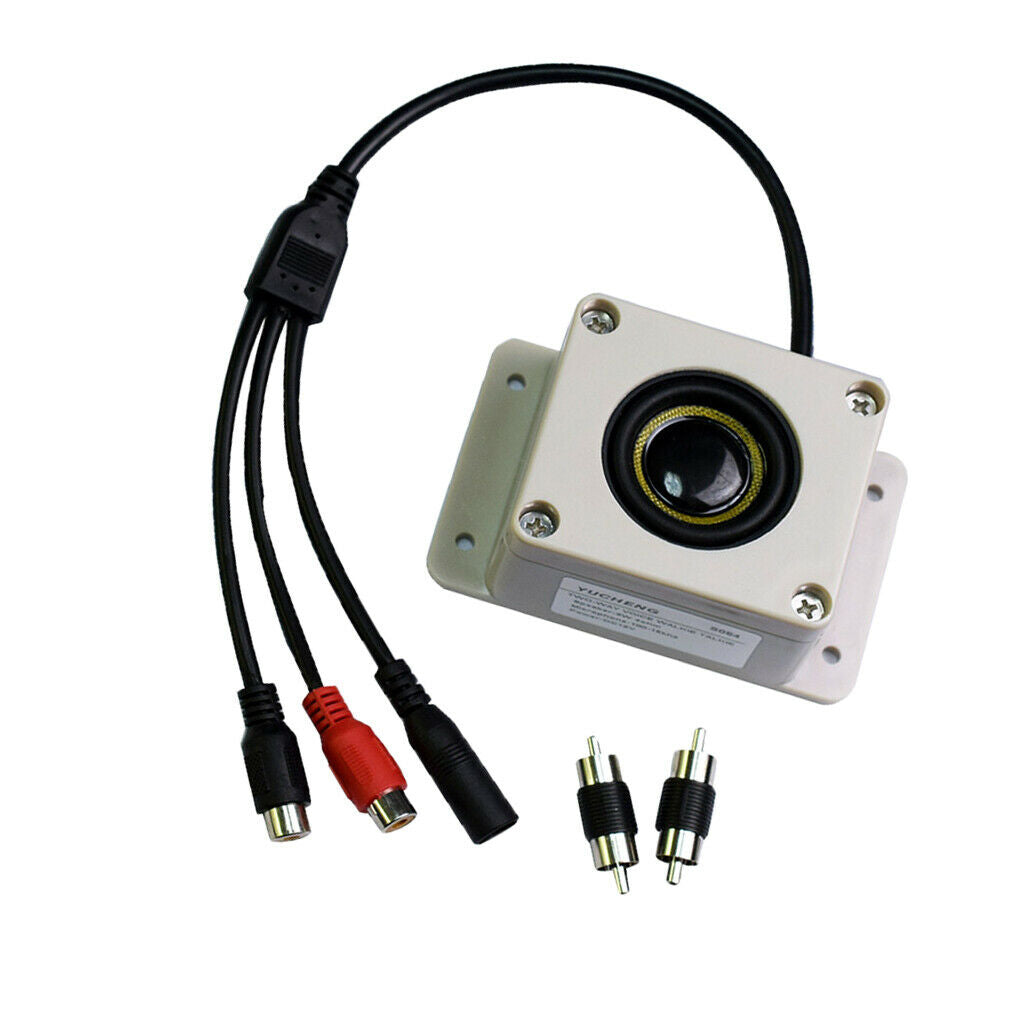 Waterproof Outdoor Mic Speaker for Security IP Camera Audio Recording