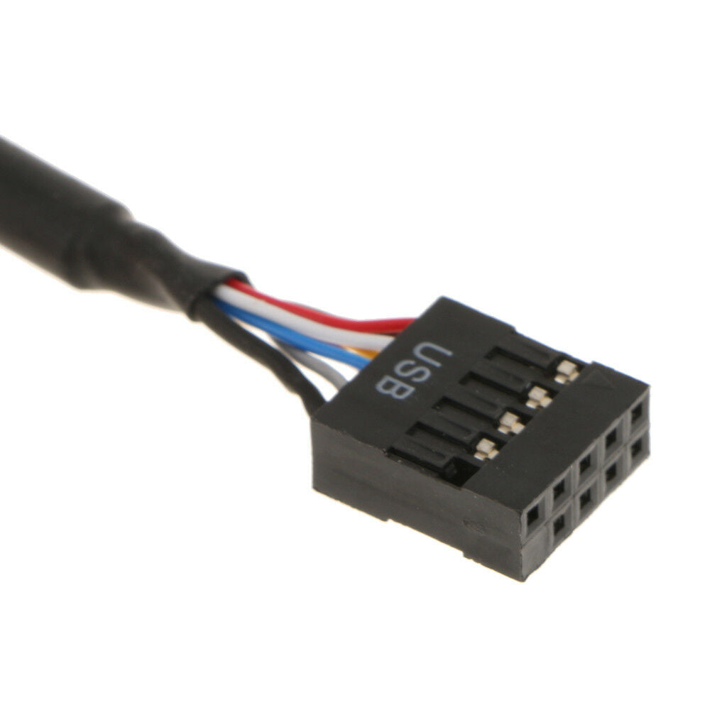 USB 3.0 20-Pin To USB 2.0 On The Motherboard 9-Pin Adapter Cable Connector
