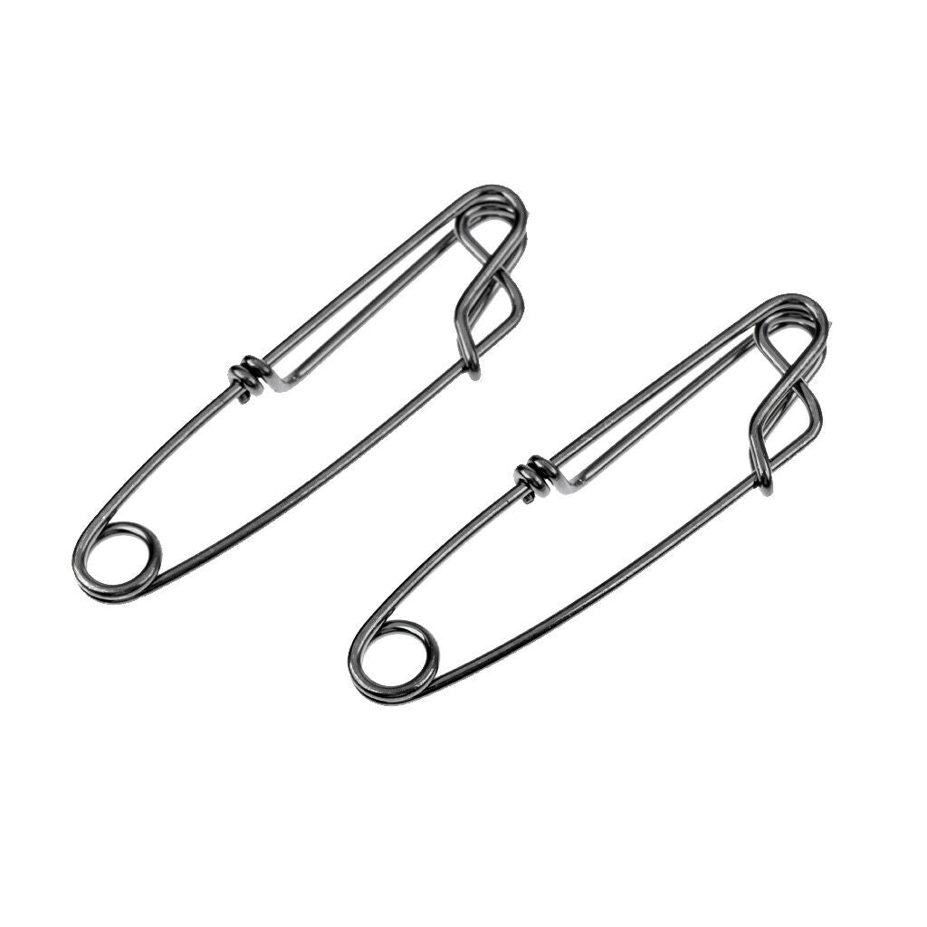 20Pcs Long Line Clips High Strength Hanger Snap for Fishing Accessories