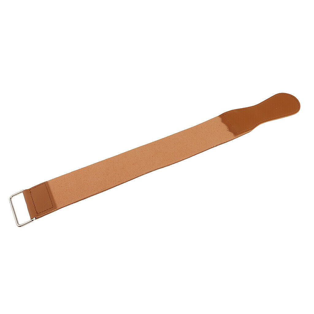 Professional Durable Men Barber Strop Straight Razor Sharpening Shaving Belt