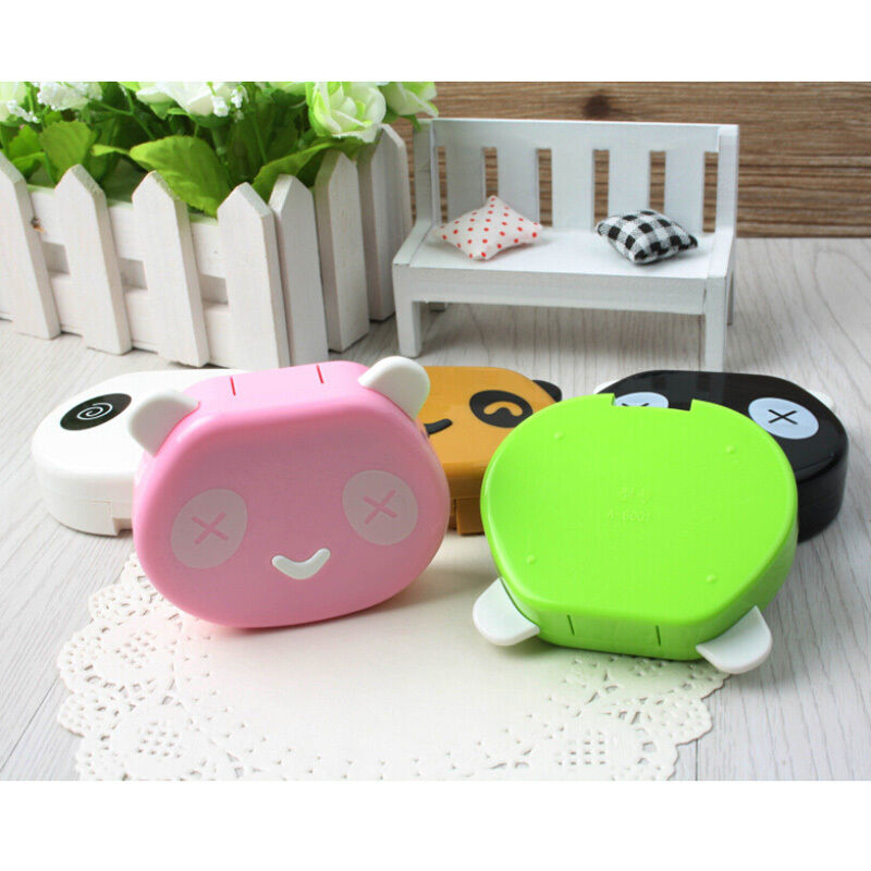 Travel Portable Panda Design Contact Lens Case Storage Box Holder Contain.l8