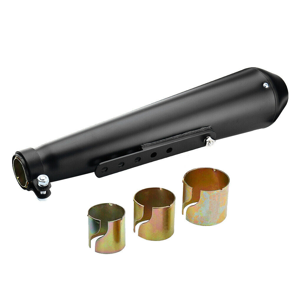 1 Set Motocycle Exhaust Muffler Pipe 35mm 39mm 43mm Sleeves Exhaust Silencer