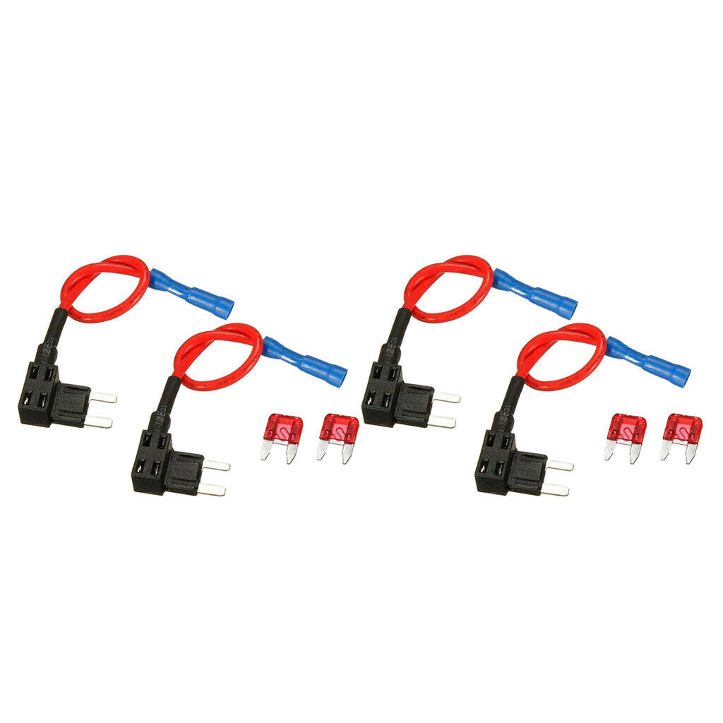 4x Add-a-circuit Circuit Fuse Adapter Mini Adapter ATM &  Fuse Puller 165mm
