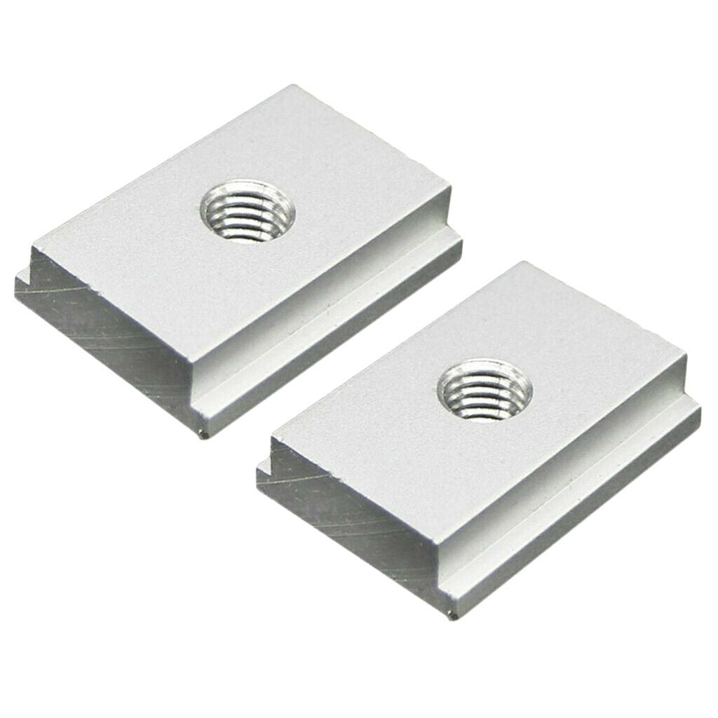 2Pcs Professional M6 T-Slider for T-slot Durable Tools Woodworking