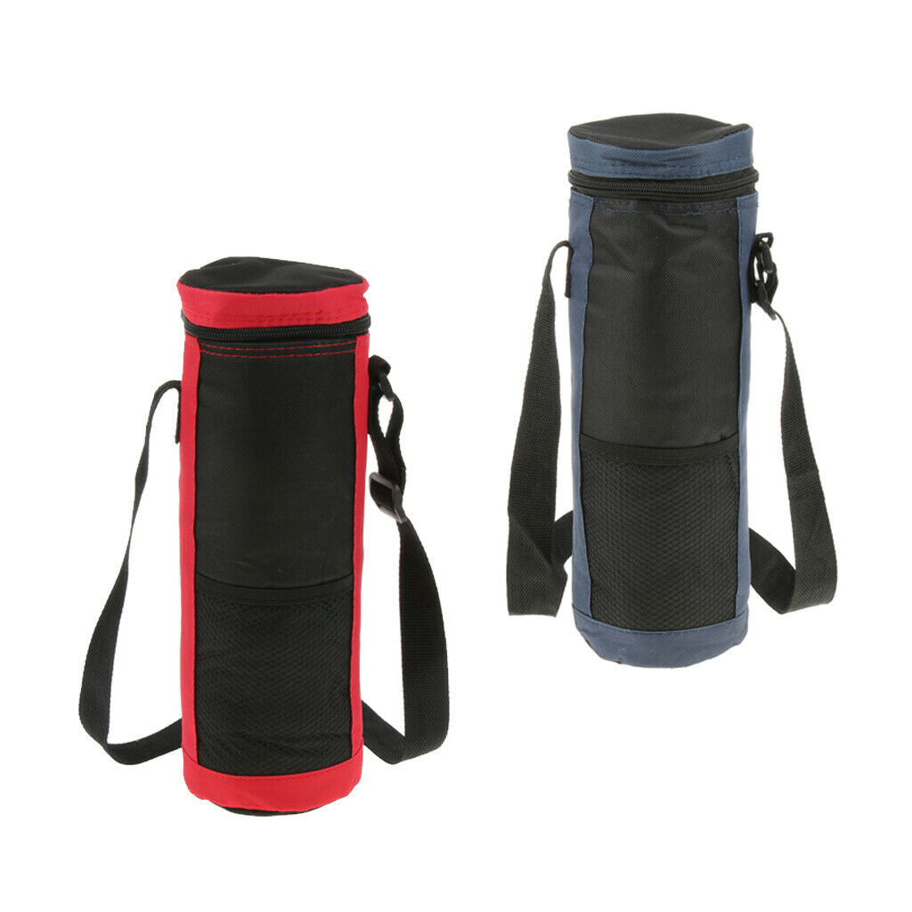 4X Oxford Cylinder Cooler Bag Insulated Water Drinks Bottles/Cans Bag Blue