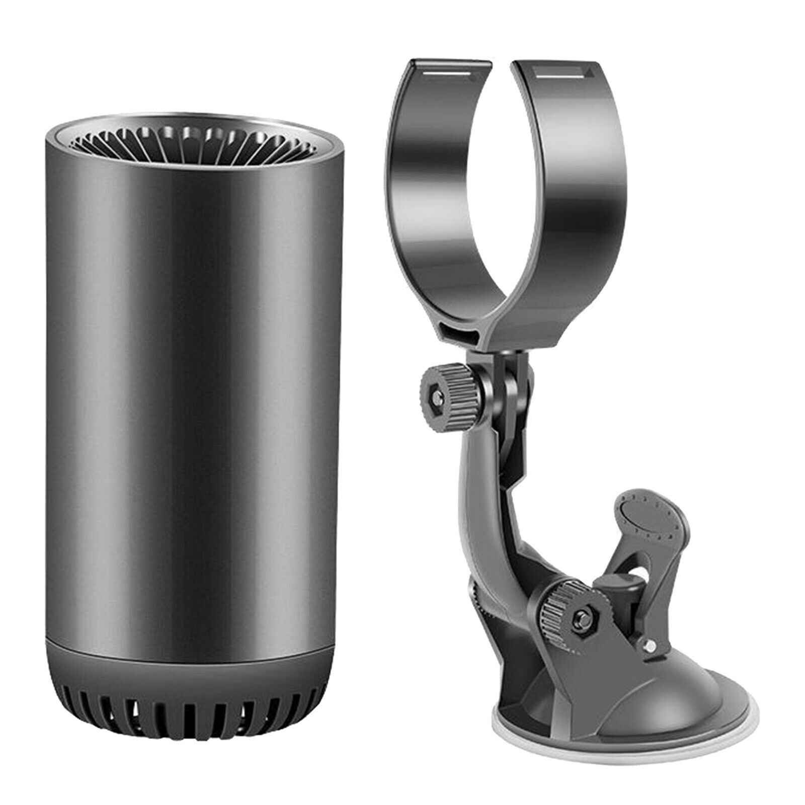 Car Heater 12V Defroster Defogger Plug in  Lighter with Suction Holder