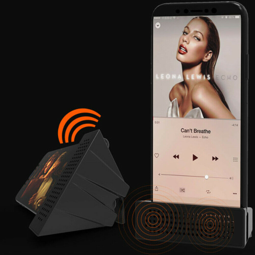 Sound Amplifier Portable Stand Universal Phone Holder Audio Speaker Holder