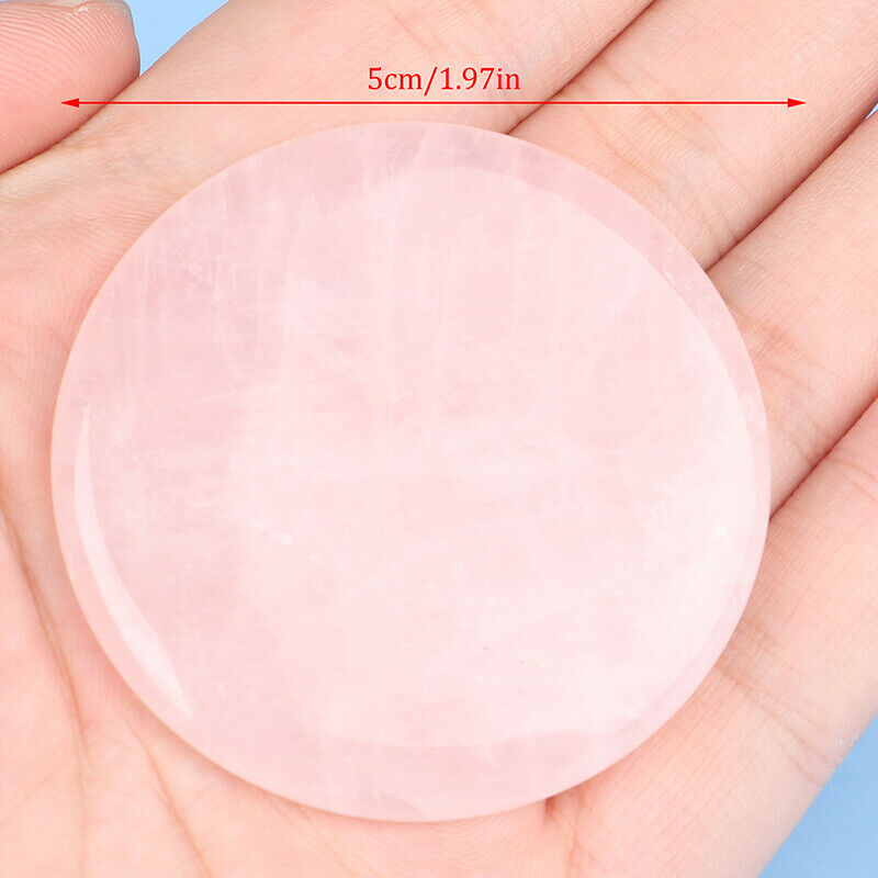 False Eyelash Pink Jade Stone Glue Adhesive Pallet Round Shape yelash Ext.l8