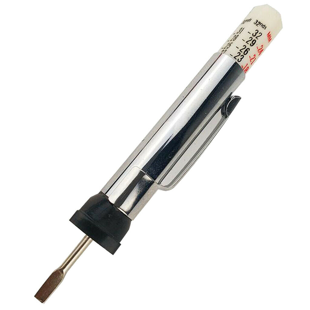 2pcs 0-25mm Tire Tread Depth Gauge Metric Standard Accurate Motorcycles & Bike