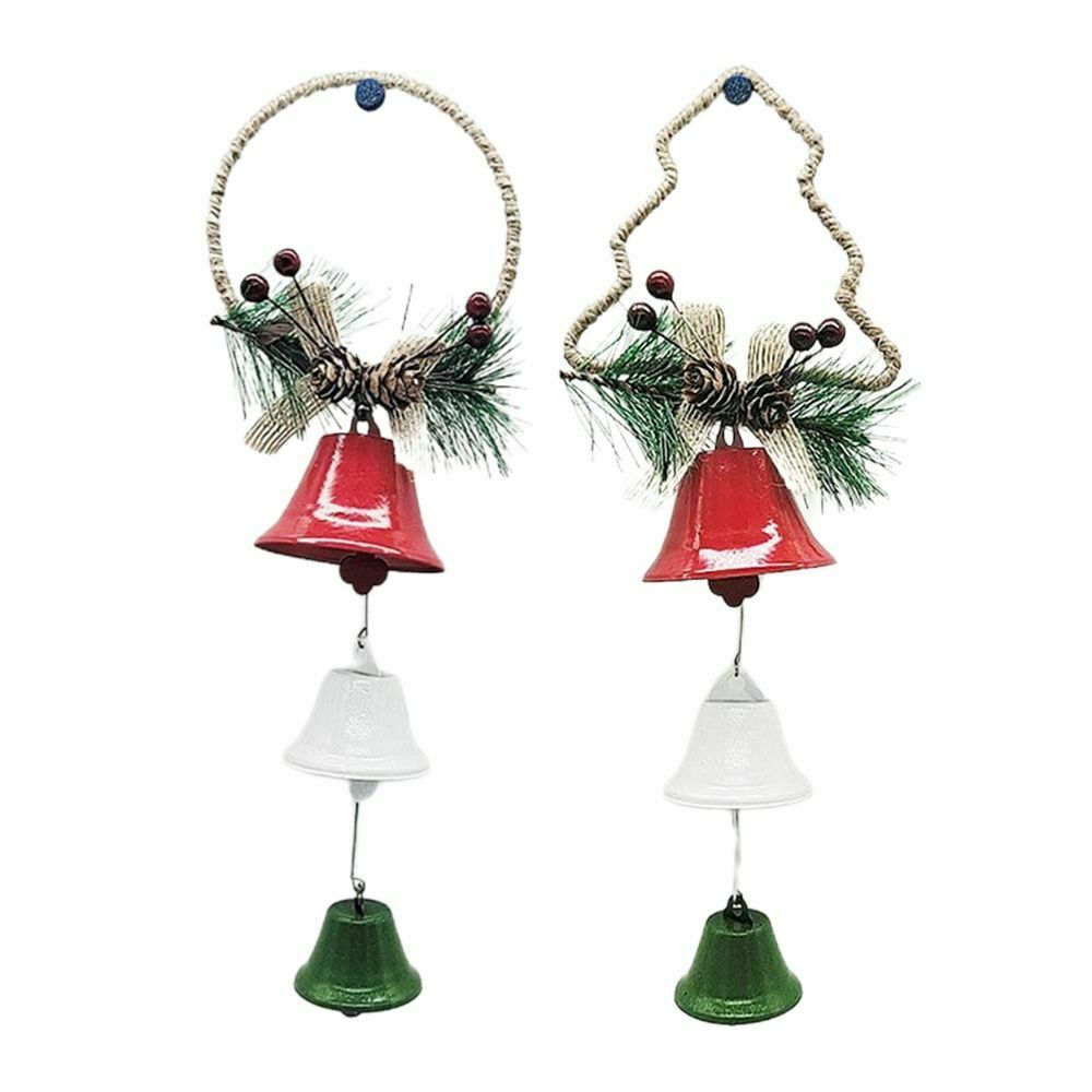 New Year Decor Hanging Ornament Xmas Tree Decorations Christmas Bells Pendant