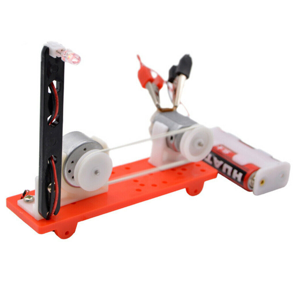 Demonstration Motor Generator DIY Assemble Kit for Kids Physics Science