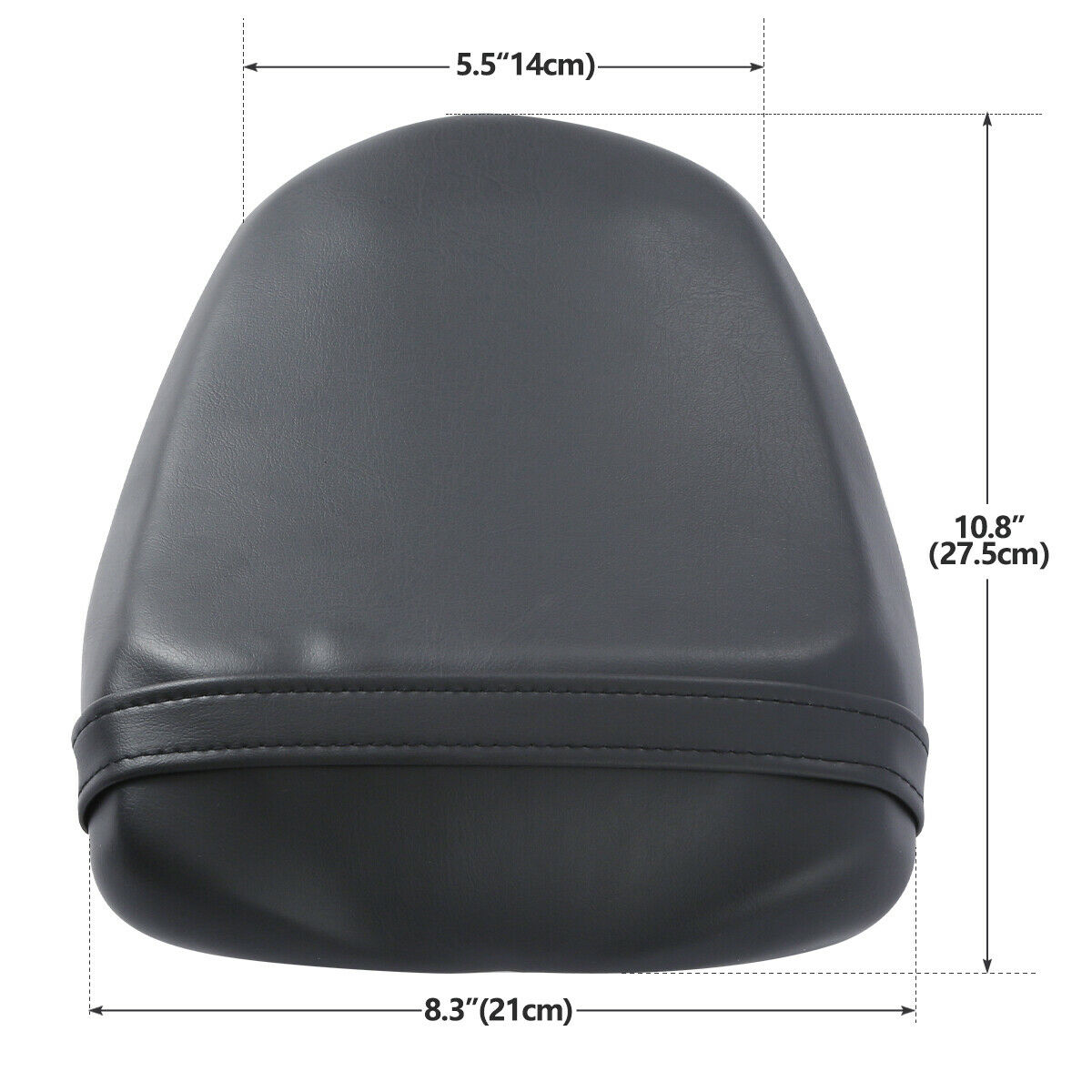 Black Rear Passenger Seat Cover Pillion For Suzuki GSX750s 2018-2019