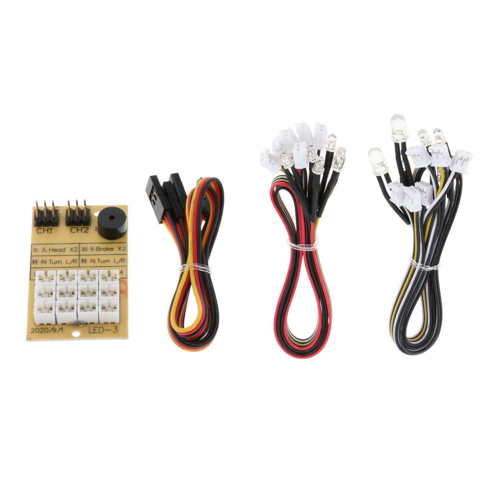 LED Light System Kit for MN86K G500 1/12 4WD Truck Lamp Group Turn Light