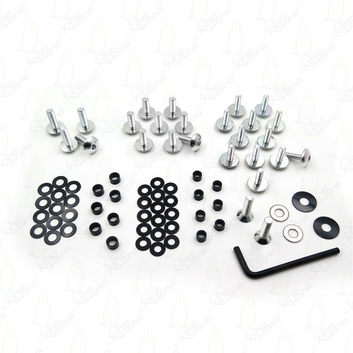 Complete Spike Stainless Steel Fairing Bolt For 03-04 SUZUKI GSXR1000 GSX-R 1000