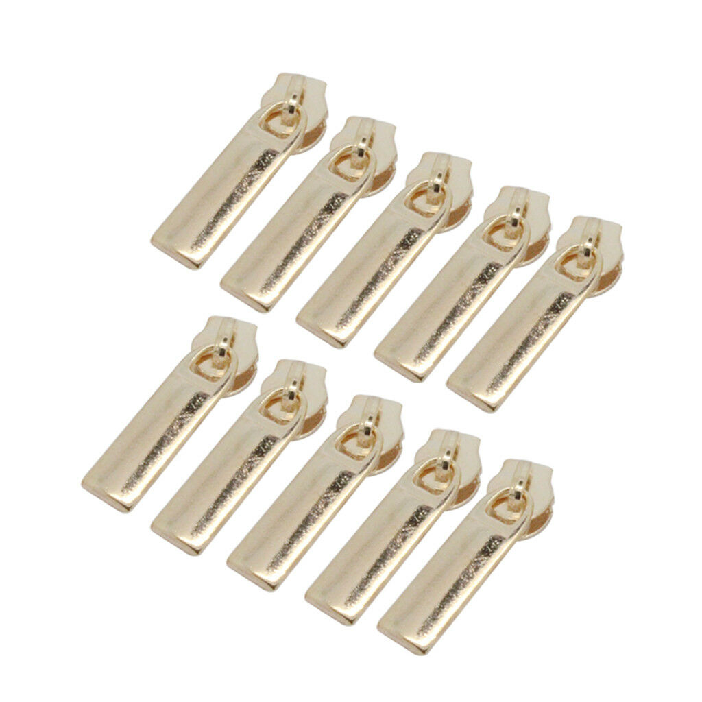 10pcs 25mm Zip Puller/Zipper Pull Sliders Replacement Head Zipper Repair Kit