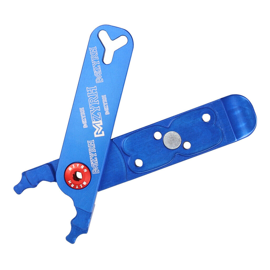 Bike Clamp Valve Pneumatic Lever Opener Missing Link Plier Tyre Spoon Blue